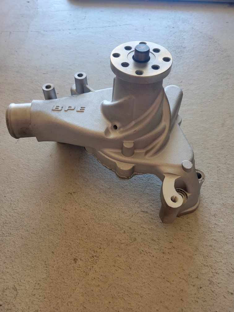 BPE Water Pump, Silver - brand new