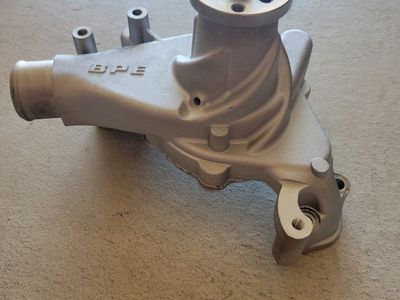 BPE Water Pump, Silver - brand new