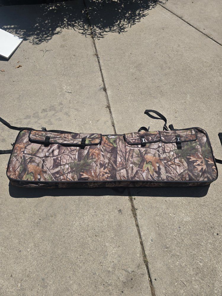 Universal UTV gun scabbard and storage