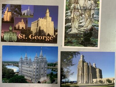 LDS Mormon Early 2000s Postcards