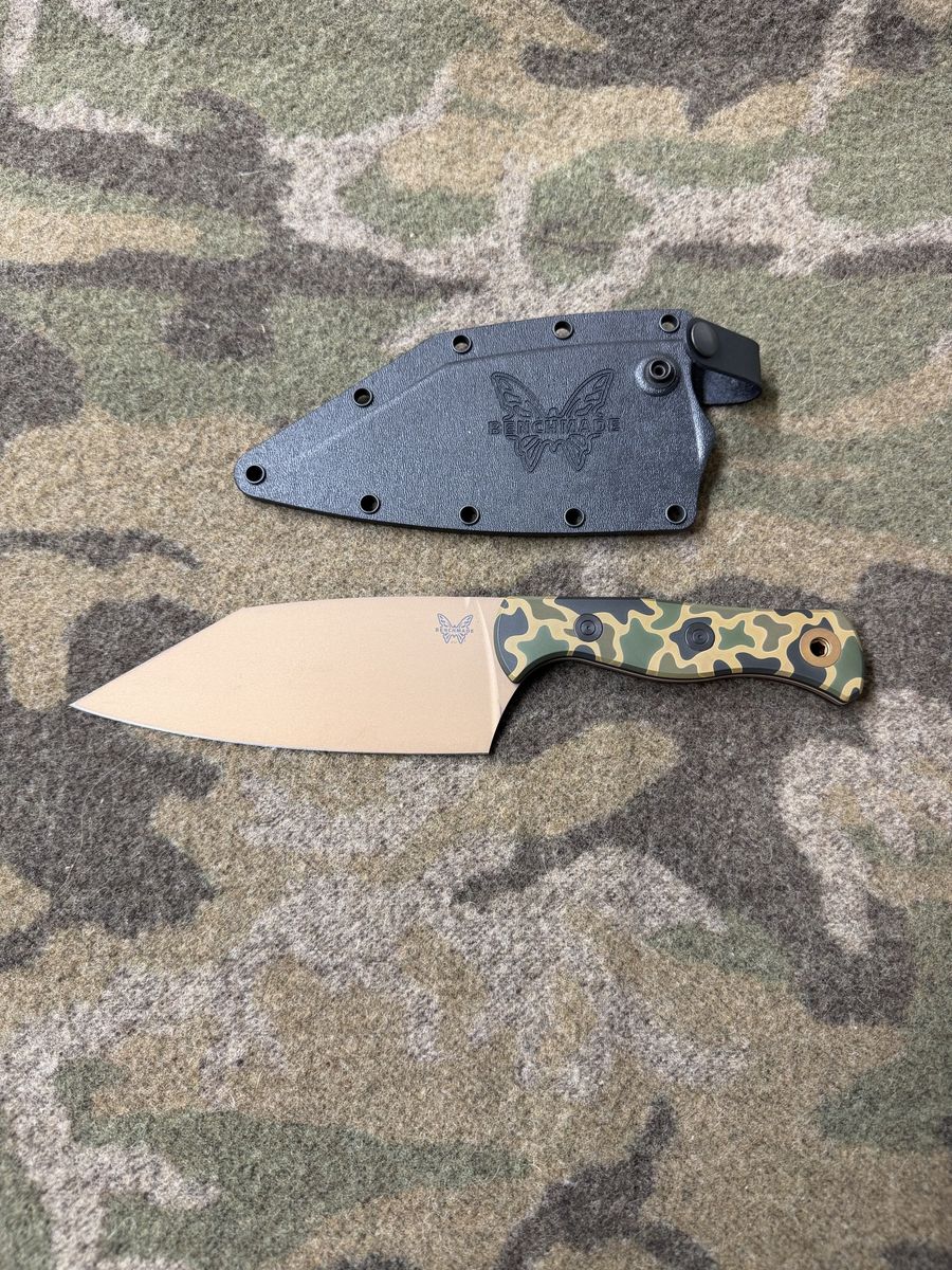 Benchmade Knife Company 4010FE-2601 Limited Edition Camo Station Kitchen Knife
