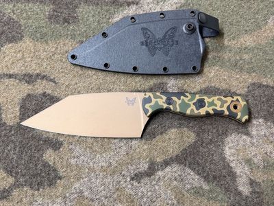 Benchmade Knife Company 4010FE-2601 Limited Edition Camo Station Kitchen Knife