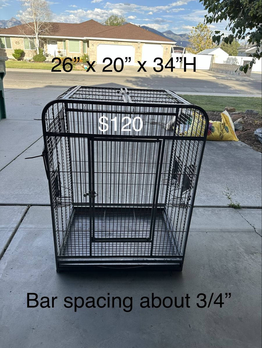 Parrot cage