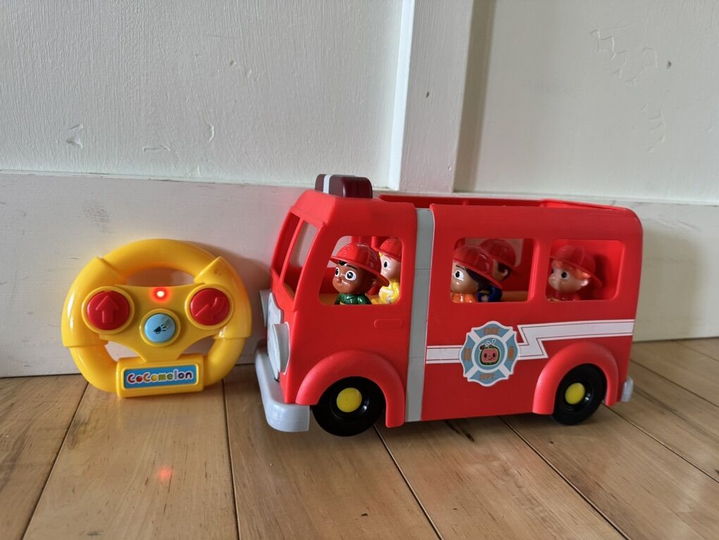 Cocomelon RC Car With Removable Character Shapes