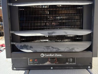 Comfort Zone CZ220 Heavy-Duty 5000W 240V Fan-Forced Industrial Electric Heater