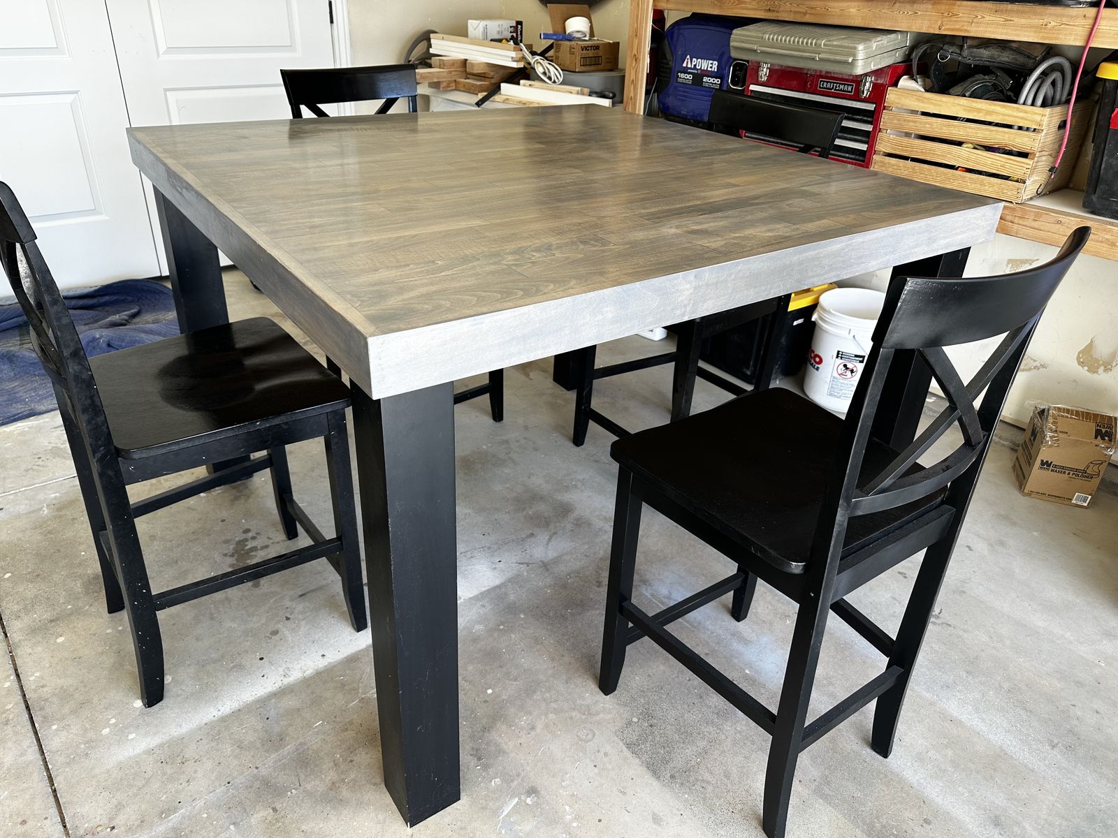 Solid Maple Table and Chairs