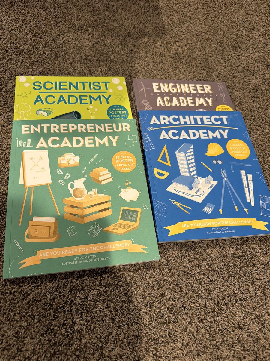 STEM/Creative Learning Academy Book Set – Brand New