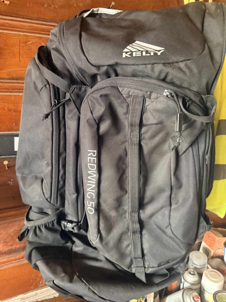Kelty Redwing 50 Liter Hiking Backpack - Black, Versatile Outdoor Pack
