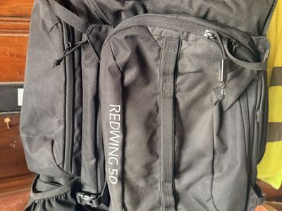 Kelty Redwing 50 Liter Hiking Backpack - Black, Versatile Outdoor Pack