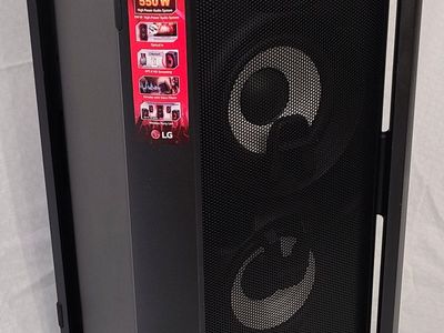 LG XBOOM 550W Speaker System with Karaoke Creator