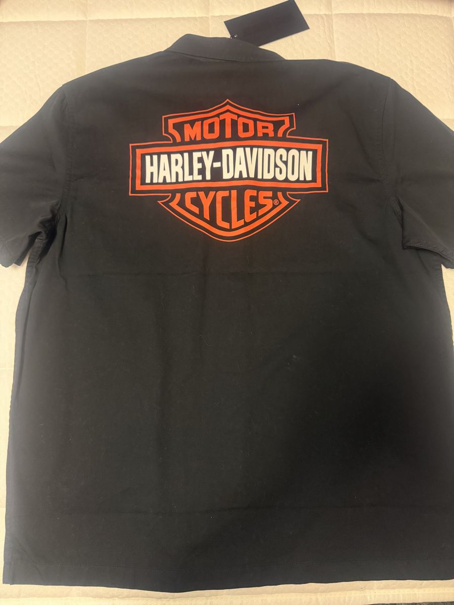 Harley Davidson button up