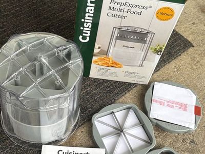 Cuisinart PrepExpress Multi-Food Cutter CTG-00-FFCGR with Interchangeable Blades