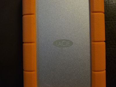 LaCie Rugged USB-C, 4TB, Portable External Hard Dr