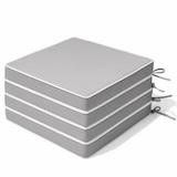 17 x17 Outdoor Patio Seat Cushions Light Gray