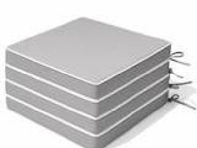 17 x17 Outdoor Patio Seat Cushions Light Gray