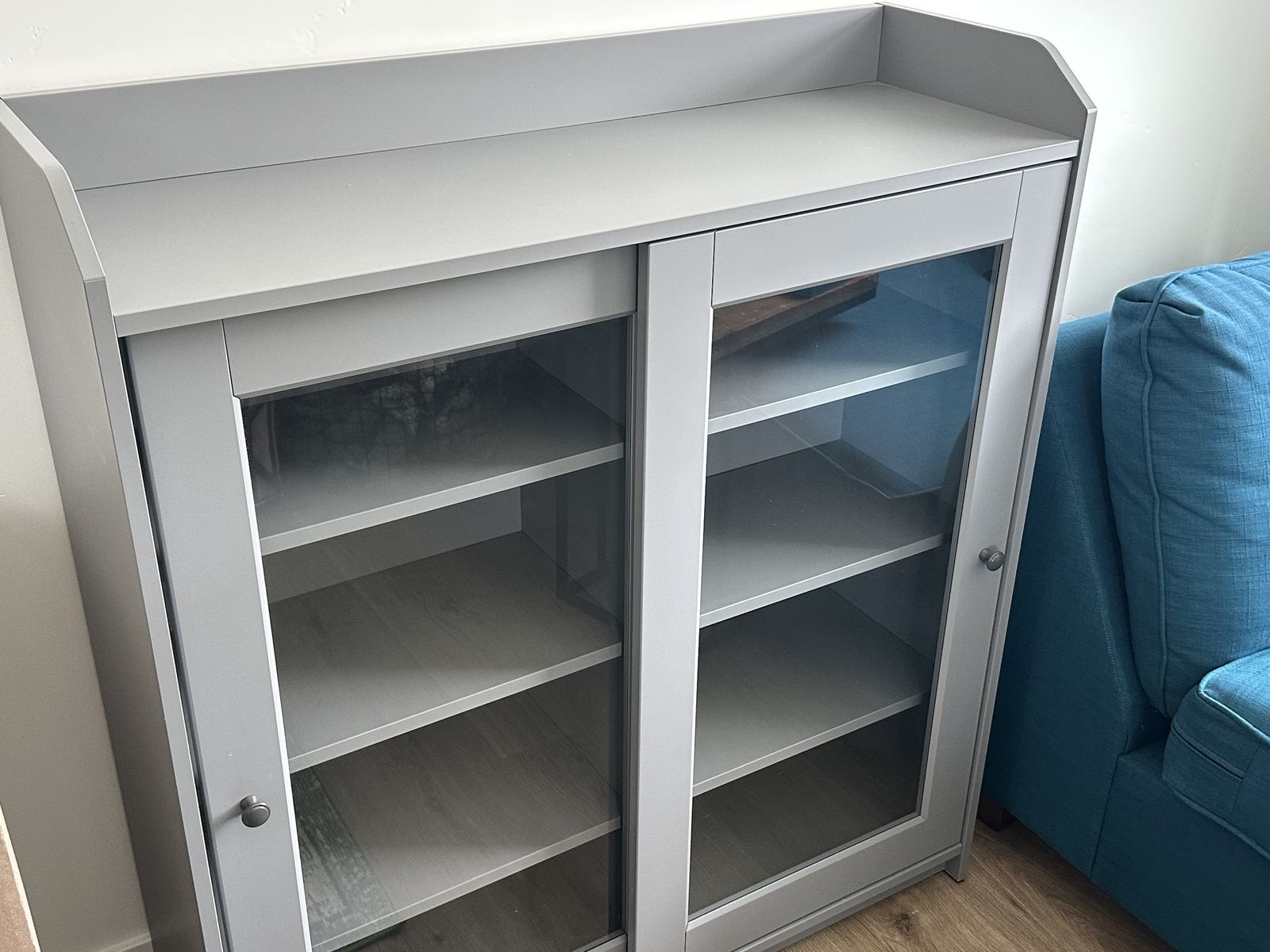 IKEA Hauga Glass-door Cabinet