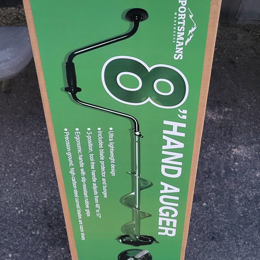 New ice auger