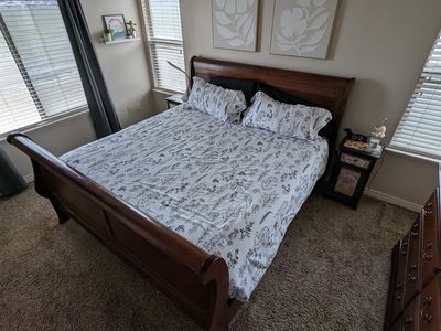 King Size Sleigh Bed