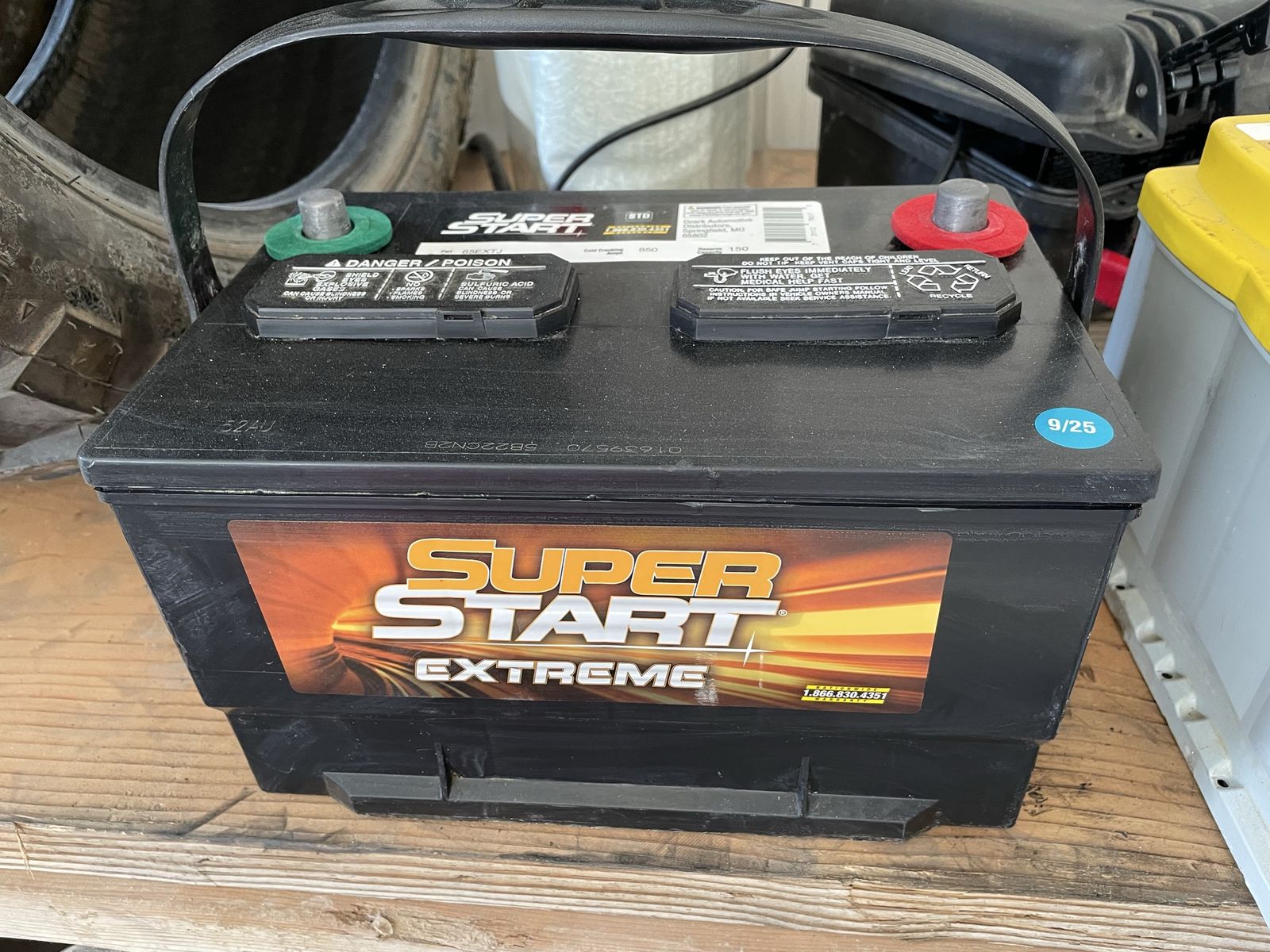 Super Start 65EXTJ Car battery from Ram 2500