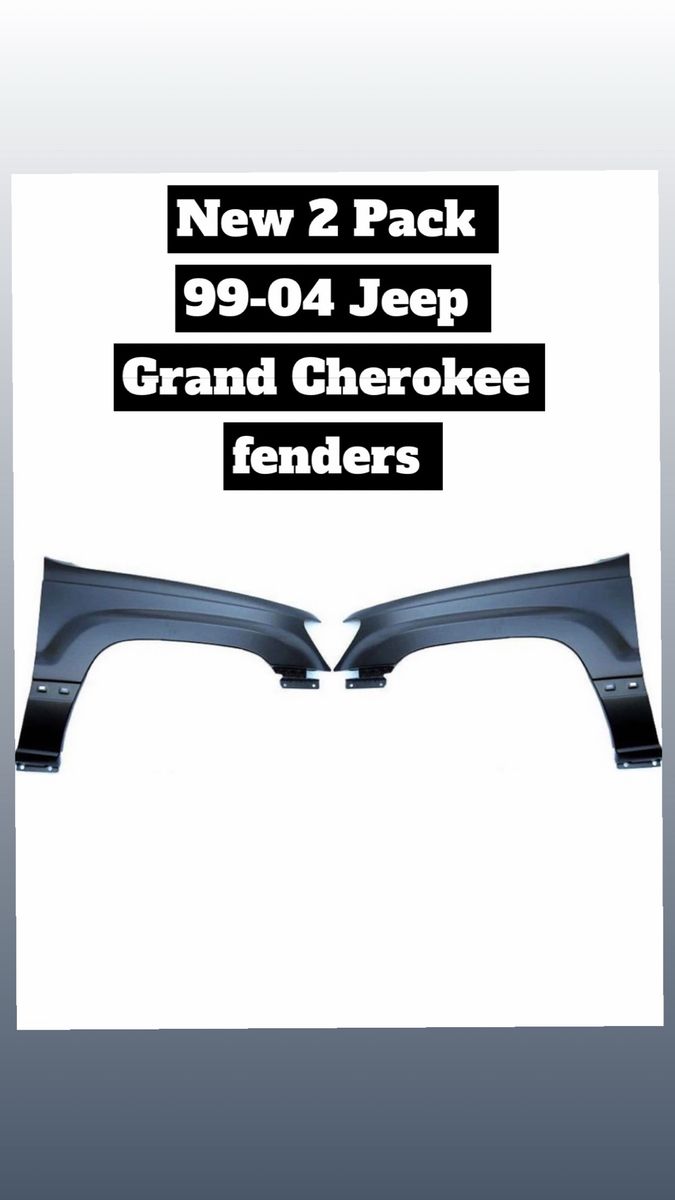 New 2 Pack 99-04 Jeep Grand Cherokee Fenders Tong Yang
