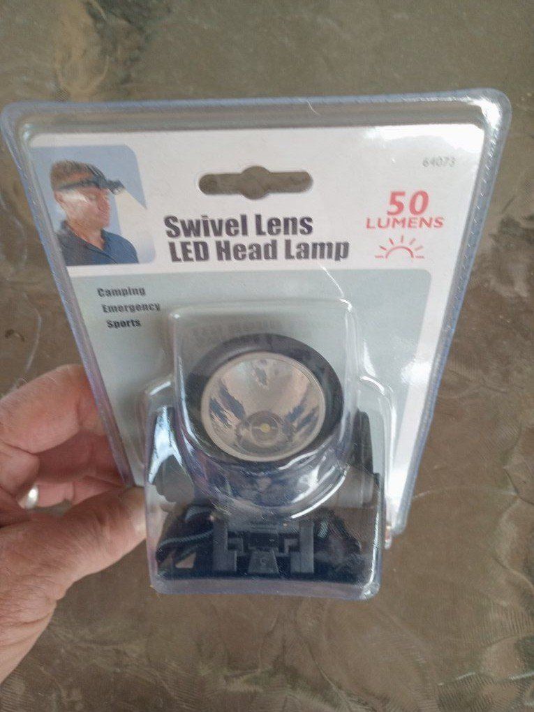 Swivel Lens LED Head Lamp  Brand New
