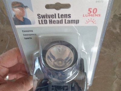 Swivel Lens LED Head Lamp Brand New
