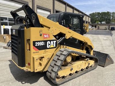 2018 Cat 299D2 track skid steer