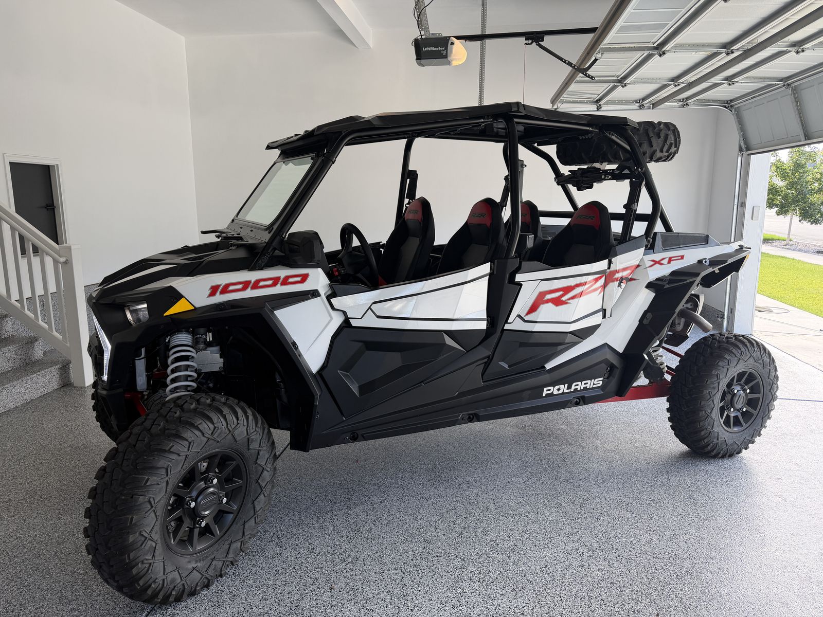2020 Polaris RZR XP 4 1000 + 2020 PJ Trailer - 116 Hours | 1,550 Miles