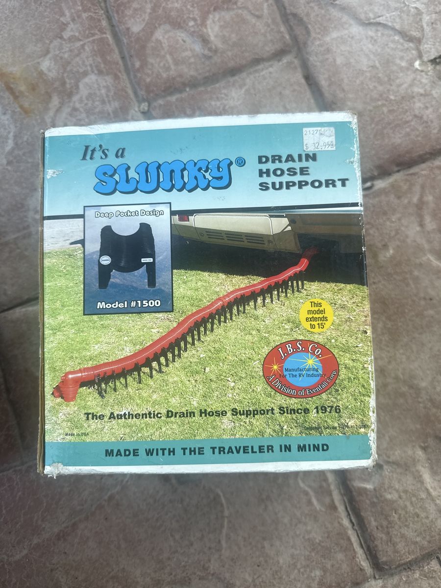 Slunky 15-foot collapsible RV sewer hose support