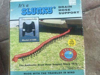 Slunky 15-foot collapsible RV sewer hose support