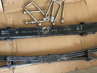 OEM Toyota Tacoma Rear Leaf Springs Pair with U-Bolts Part 48210-04713