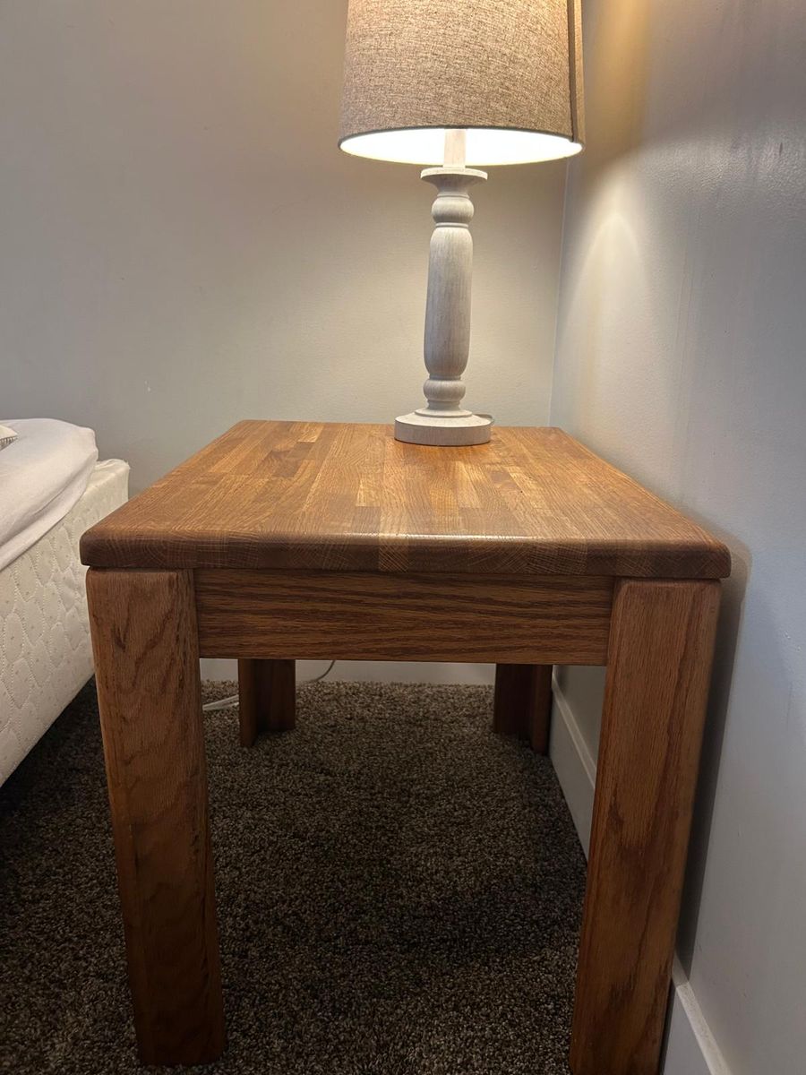 Solid Wood Nightstand / Side Table – Excellent Condition – $15 OBO