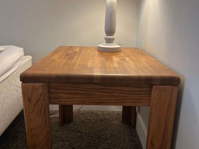 Solid Wood Nightstand / Side Table – Excellent Condition – $15 OBO