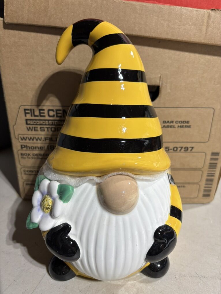 NEW Fun Knome Cookie Jar