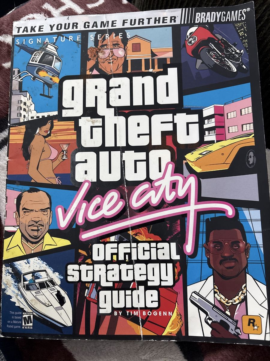 Grand theft auto vice city official strategy guide
