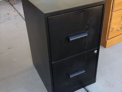 Two Filing Cabinets