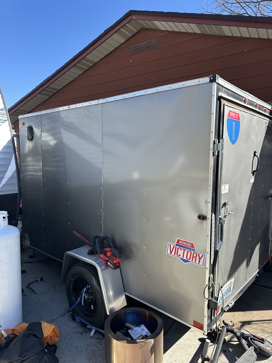 6x12 V Nose Cargo Trailer