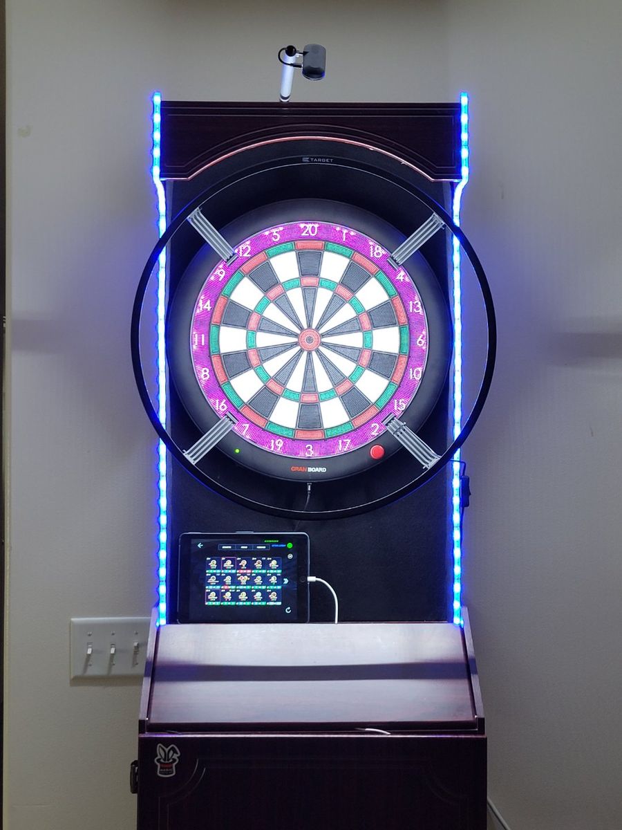 standing Dartboard cabinet (Granboard 3S)