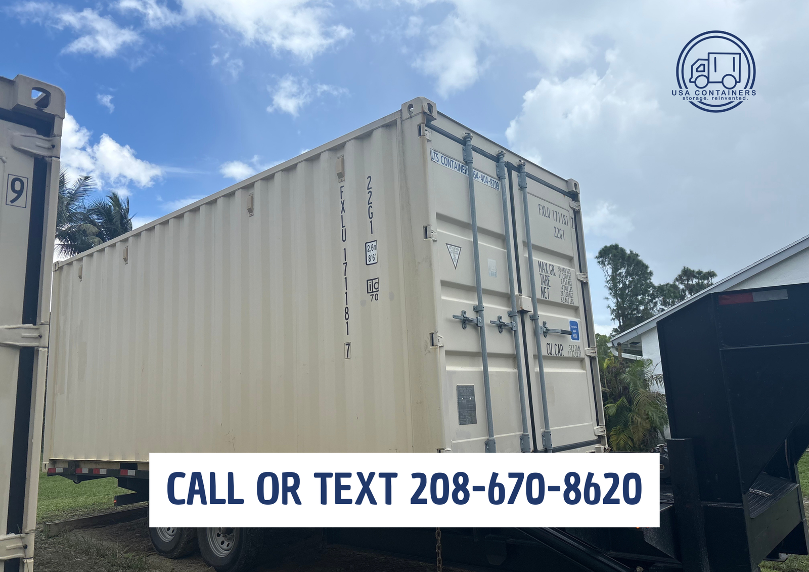 Local Idaho Company - 20ft and 40ft containers - Pick and choose your container