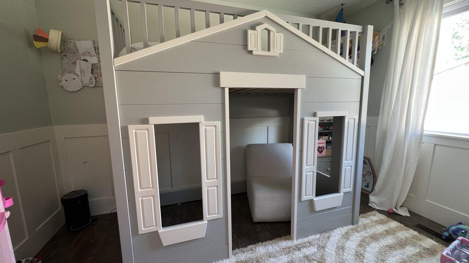 Pottery Barn Kids Loft Bed Playhouse