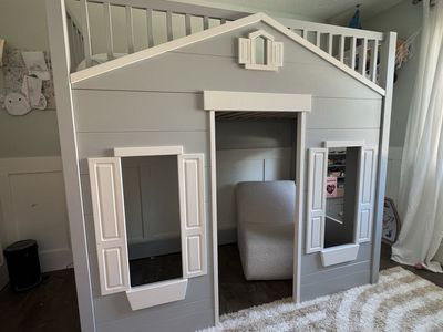 Pottery Barn Kids Loft Bed Playhouse