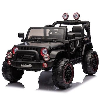 Kids 2-Seater Electric Ride-On Off-Road Jeep Truck (with Remote Control)