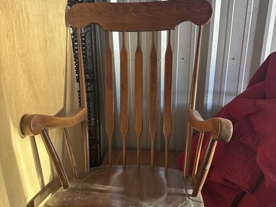Charming Wooden Rocking Chair