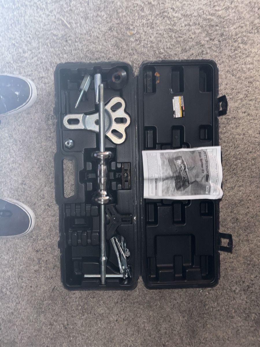 Pittsburgh Automotive Slide Hammer Kit with Storage Case