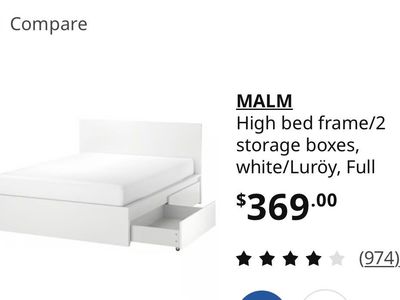 Full Bed Frame From Ikea