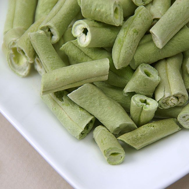Freeze Dried Green Beans (Cases of Six #10 Cans)