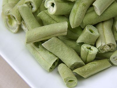 Freeze Dried Green Beans (Cases of Six #10 Cans)