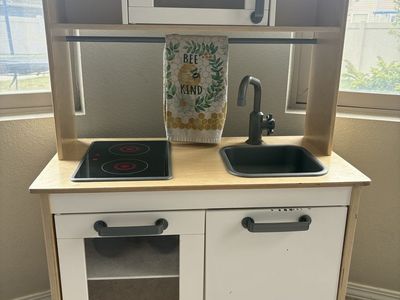 IKEA DUKTIG Wooden Play Kitchen – Montessori Style – As Is