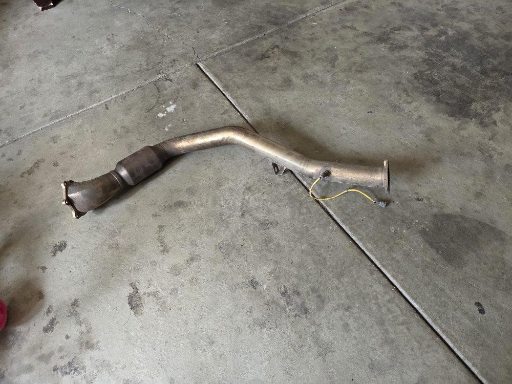 catted down pipe invidia 