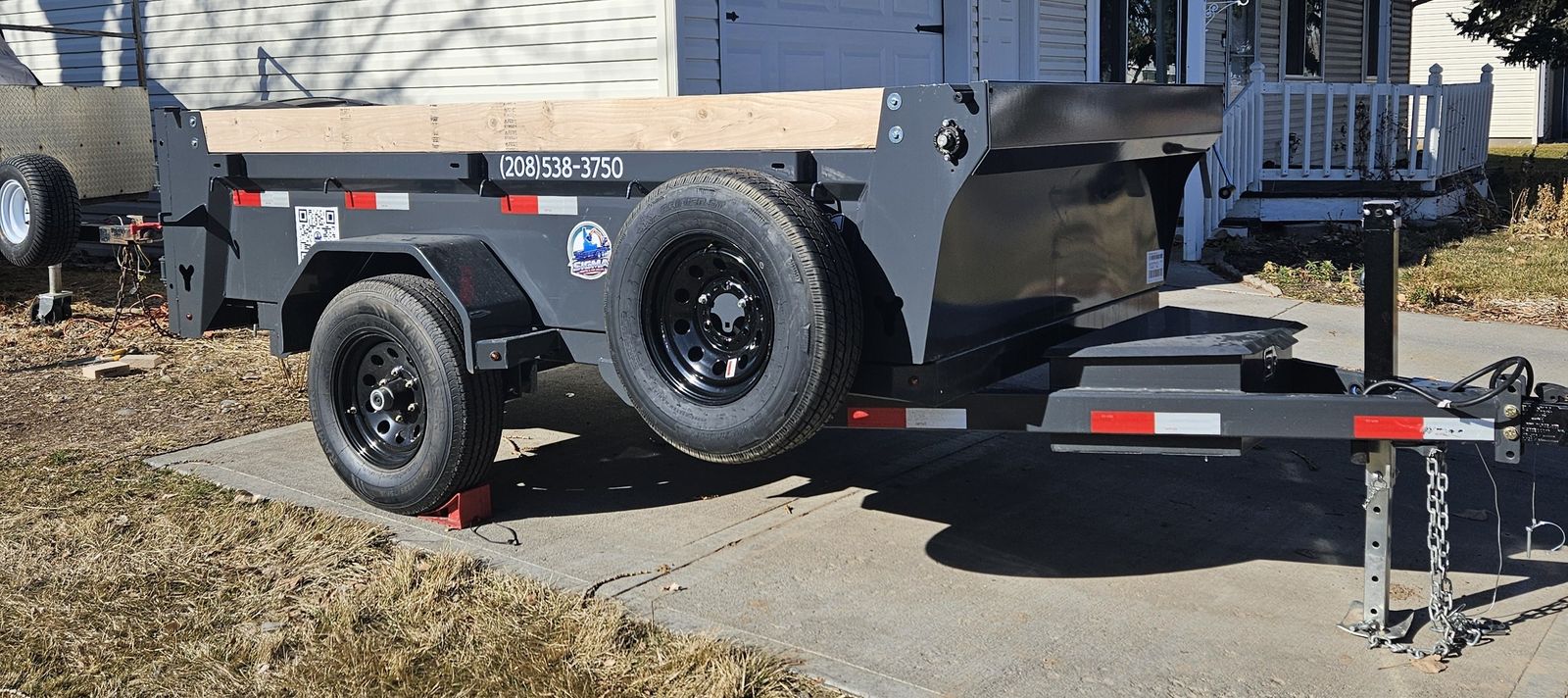 Dump Trailer for Rent